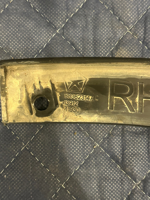 2019-2026 DODGE RAM 2500 3500 FRONT RIGHT FENDER SPAT TRIM OEM 68362314AC