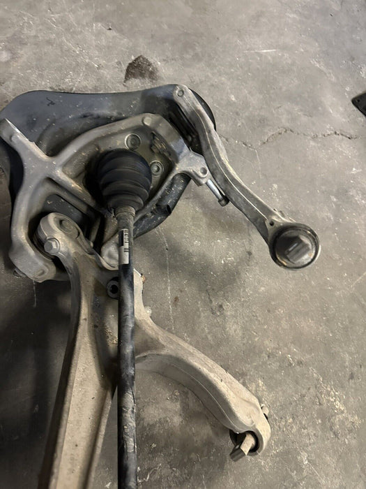 2017 AUDI R8 5.2L V10 FRONT RIGHT KNUCKLE CONTROL ARM W/ AXLE ASSEMBLY 2018 OEM