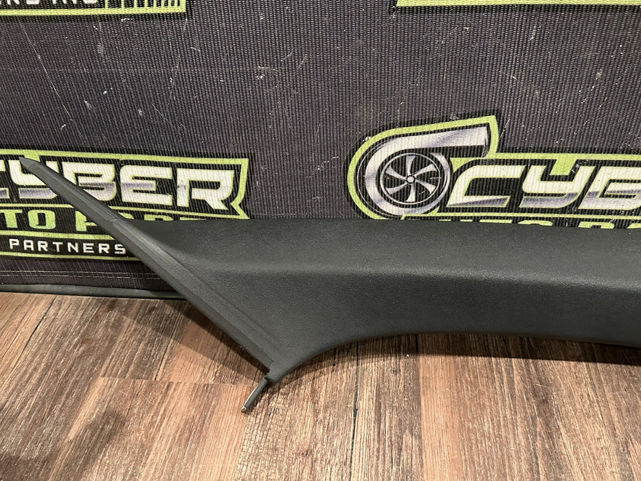 2017 AUDI R8 SPYDER FRONT RIGHT A PILLAR TRIM OEM