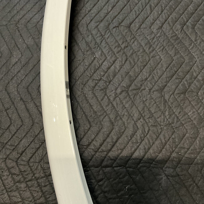 2014 INFINITI Q60 G37 EXTERIOR A PILLAR TRIM WHITE PASSENGER OEM 09-15
