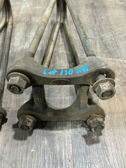 2017-2019 FORD F250 F350 F450 LEFT RIGHT LEAF SPRING U BOLT PAIR OEM