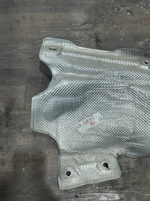 2014 PORSCHE 911 TURBO S 991 REAR LEFT BUMPER HEAT SHIELD OEM 99150547901