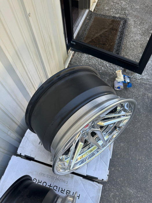 Vossen Forged Evo-1 3-Piece Wheels Rims 19x10.5 +3 18x9 +15 5x114.3 /$11K Retail