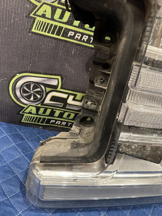 2017-2019 FORD F250 F350 F450 DRIVER LEFT LED HEADLIGHT OEM *BURNT/READ*