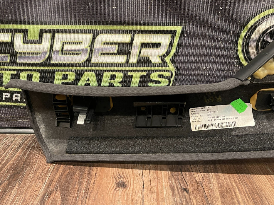 2012 AUDI R8 DRIVER LEFT WINDSHIELD TRIM A PILLAR W/ SPEAKER OEM 420 867 233