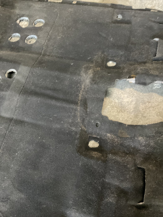 2016 NISSAN TITAN XD CREW CAB FLOOR CARPET BLACK OEM