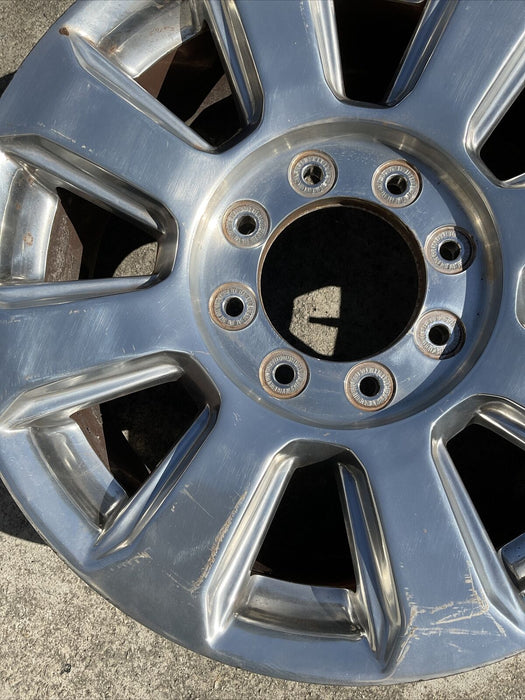 2017-2022 FORD F250 F350 F450 PLATINUM OEM WHEEL RIM (1) 20X8 *CURBRASH*