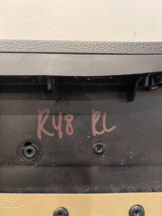 2017-2019 FORD F250 F350 F450 LARIAT TAN REAR LEFT  DOOR PANEL OEM *NO HANDLE