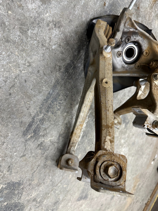 2014 AUDI R8 V10 OEM FRONT LEFT DRIVER SUSPENSION KNUCKLE CONTROL ARM