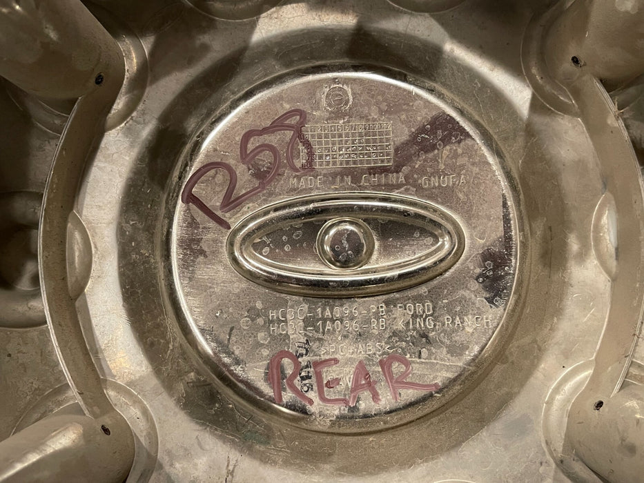 2017-2019 FORD F250 F350 REAR WHEEL CHROME CENTER CAP OEM