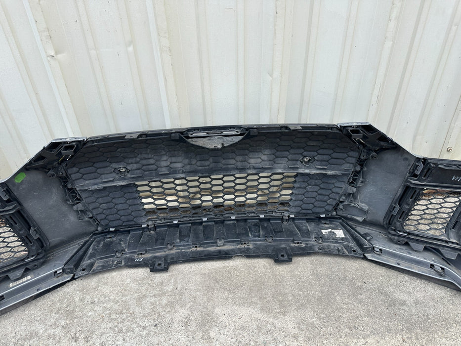 2017 2018 AUDI R8 FRONT BUMPER COVER ASSEMBLY W/ GRILLES OEM SILVER