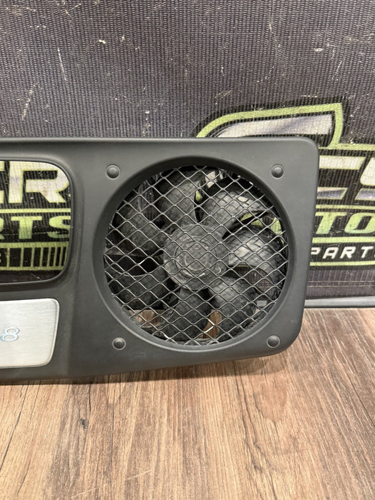 2014 PORSCHE 911 TURBO S 991 REAR ENGINE COOLING FAN ASSEMBLY OEM 99150458390