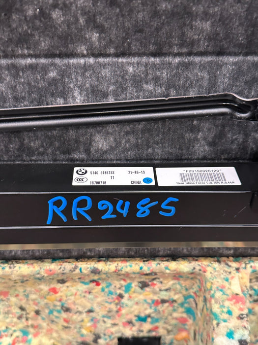 2020 BMW M8 COMP F93 G16 REAR WINDOW PARCEL ALCANTARA ROLLER SUN SHADE OEM