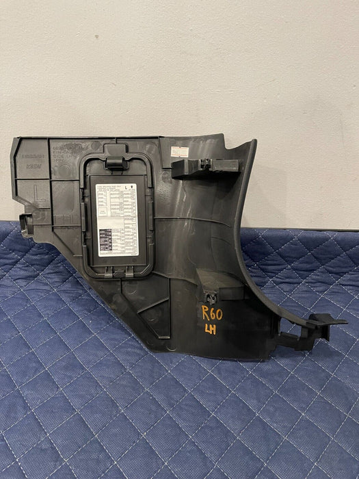 2017 INFINITI Q50 RED SPORT DRIVER LEFT SIDE DASHBOARD COWL KICK PANEL TRIM OEM