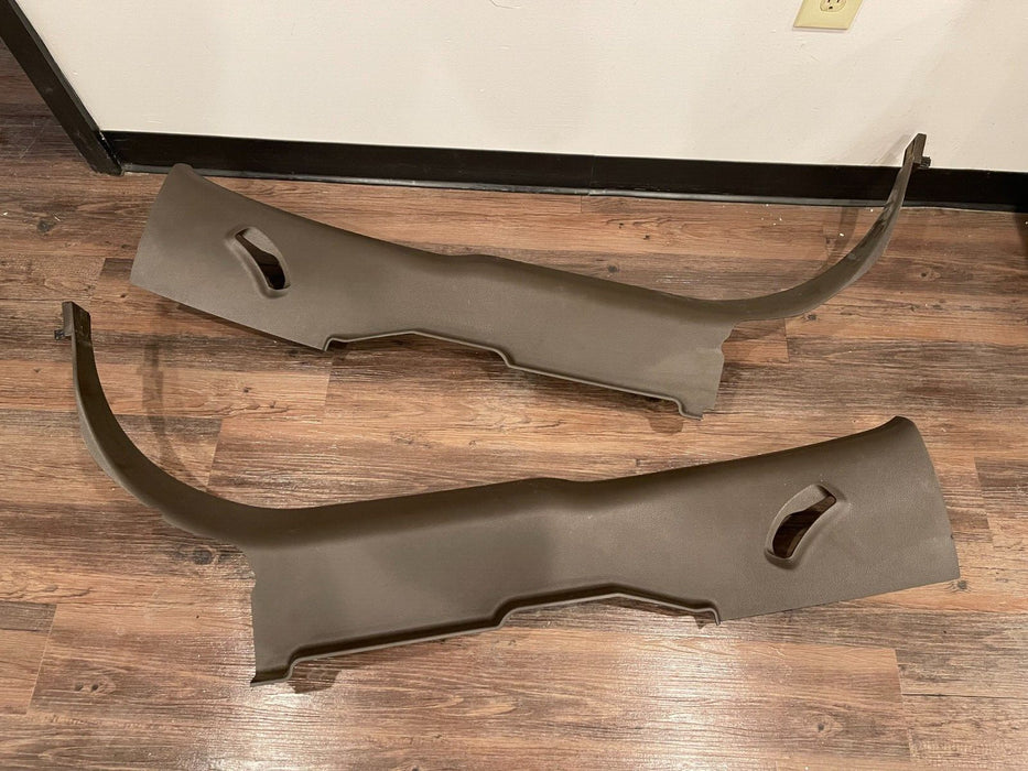 2017-2022 FORD F250 F350 F450 KING RANCH C PILLAR INTERIOR TRIM BROWN LEFT RIGHT