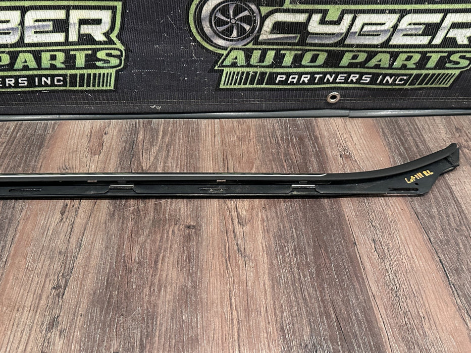 2017-2019 FORD F250 F350 F450 REAR LEFT RIGHT CHROME DOOR WINDOW BELT OEM