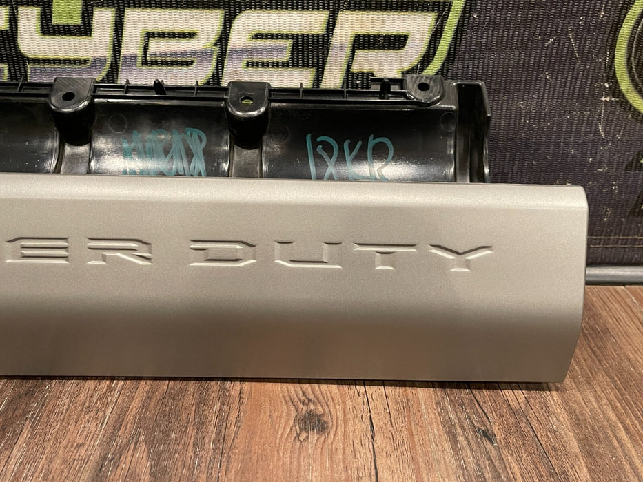 2017-2019 FORD F250 F350 KING RANCH UPPER GLOVE BOX DOOR PANEL OEM