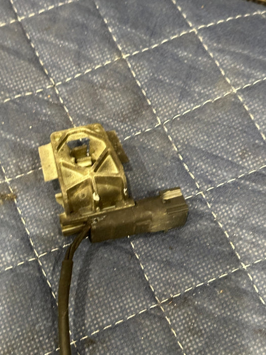 2017-2019 FORD F250 F350 F450 FRONT RIGHT DOOR HANDLE OEM BLACK PEARL G1 *FLAW*