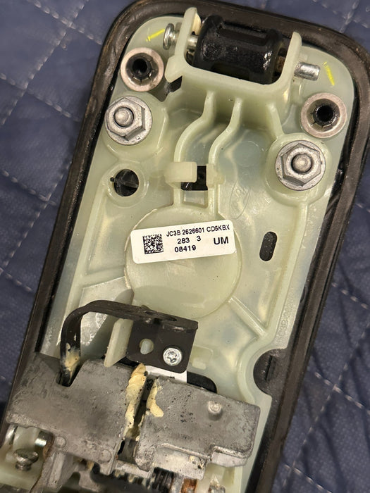 2019 FORD F150 3.5L RAPTOR REAR LEFT DOOR HANDLE (G1) OEM *FLAWS 4,5*