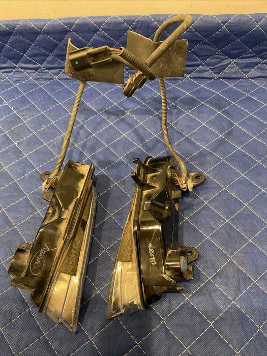 2017 INFINITI Q50 RED SPORT FOG LIGHT & TURN SIGNAL LIGHT & BEZAL COVER 6PC SET