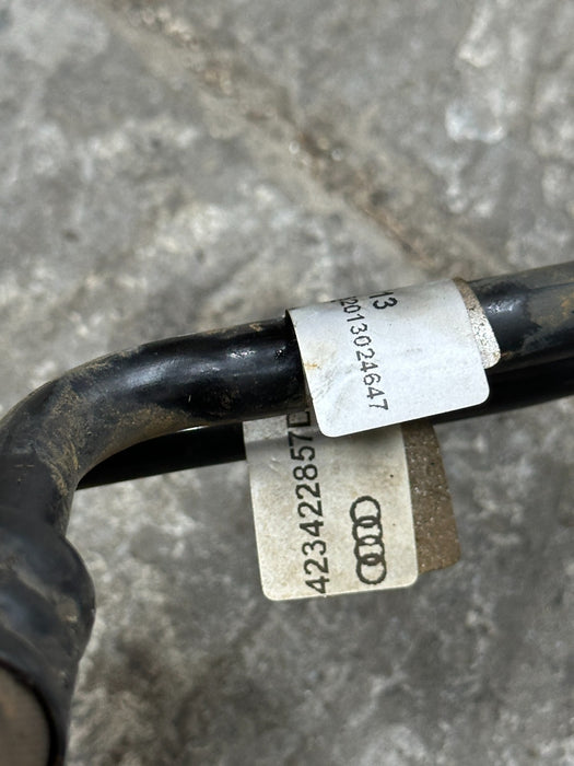 2012 AUDI R8 OEM FRONT POWER STEERING OIL COOLER RADIATOR W/ PIPE LINES HOSES