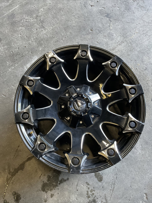 2017-2022 FORD F250 F350 FUEL D578 BATTLE AXE WHEEL RIM (1) ~MINOR SCUFFS~