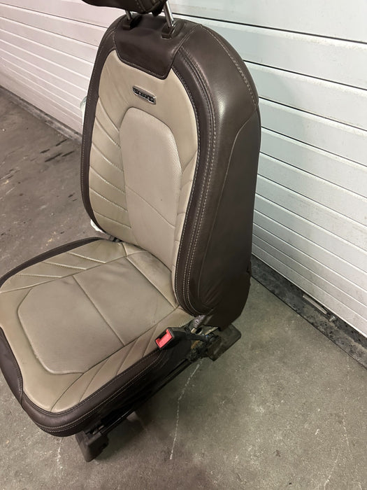 2019 FORD F350 LIMITED FRONT PASSENGER SEAT OEM *READ*