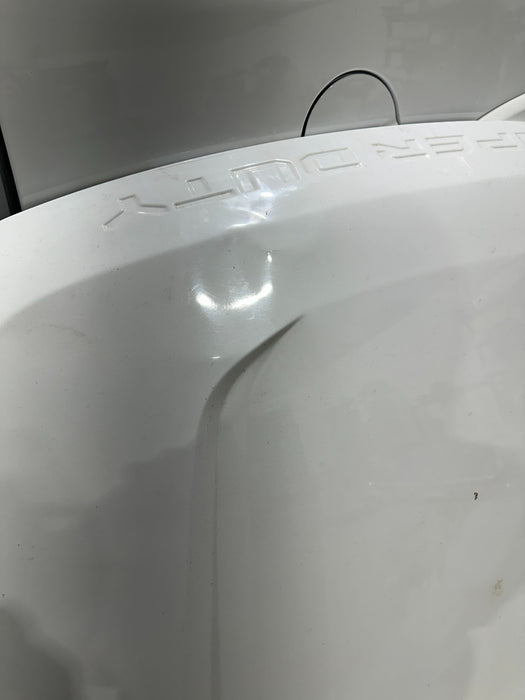 2017-2019 FORD F250 F350 METALLIC WHITE HOOD (UG) OEM *DAMAGES 3-6* LOCAL PICKUP