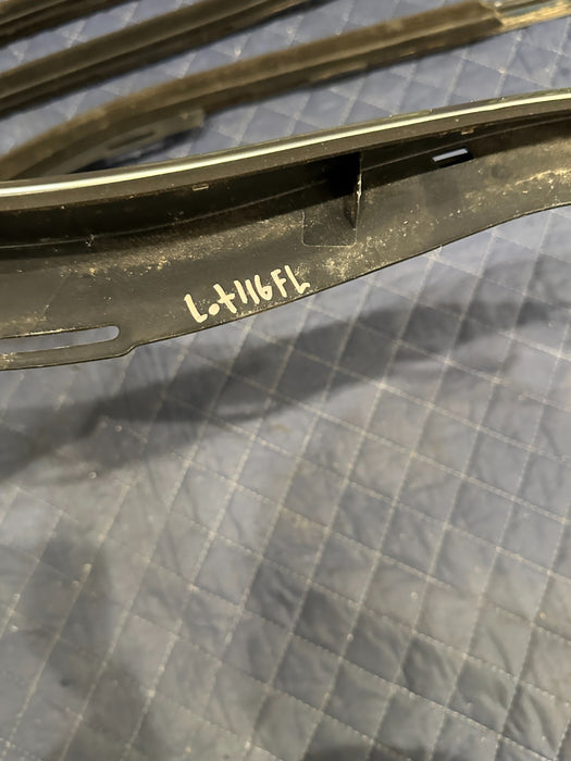 2017-2019 FORD F250 F350 F450 FRONT REAR CHROME DOOR BELT MOLDING SET OEM