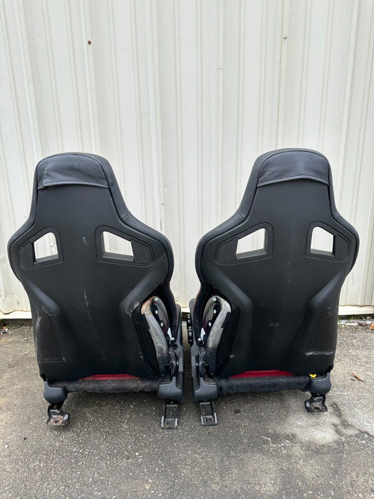2017 NISSAN 370Z NISMO RECARO SEATS DRIVER PASSENGER OEM 2009-2020