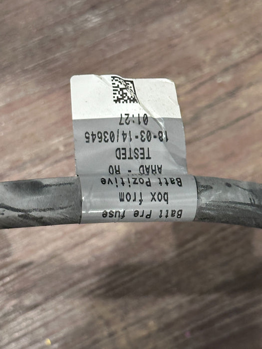 2015 JAGUAR F TYPE R POWER SUPPLY MODULE TRUNK POSITIVE BATTERY EX53 14300 AD