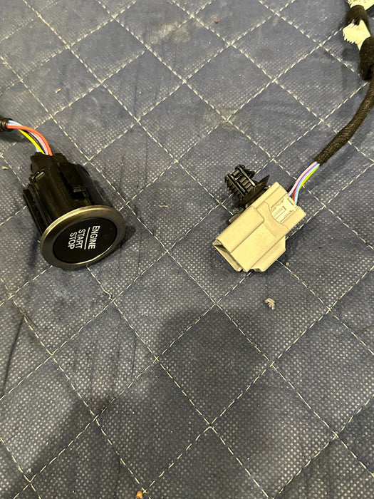 2019 FORD F150 3.5L RAPTOR ENGINE IGNITION PUSH TO START BUTTON W CONNECTOR OEM