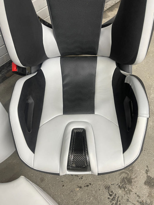 2024 BMW M3 M4 G80 G82 FRONT CARBON BUCKET SEATS REAR SEATS INTERIOR SET OEM