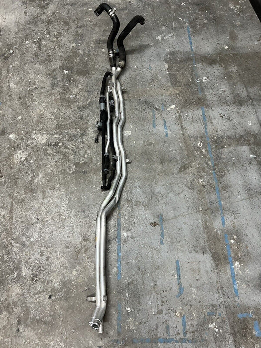 2012 AUDI R8 OEM UNDERBODY CENTER COOLANT PIPE LINE HOSE TUBE 420121050