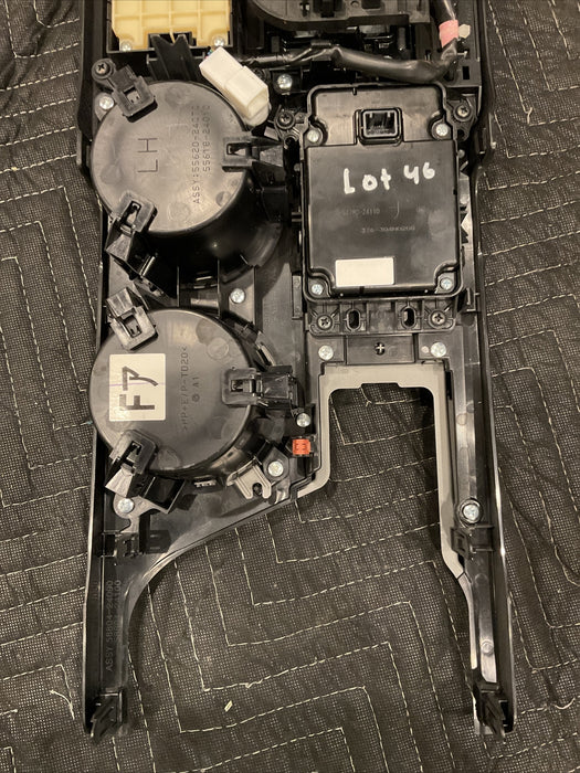 2015 LEXUS RCF RC-F CENTER CONSOLE FRONT FLOOR SHIFTER BEZAL SEAT HEATER OEM.