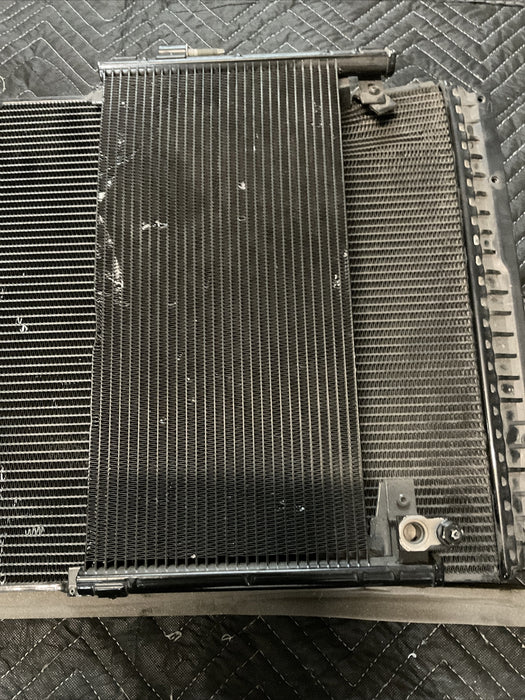 2018 MCLAREN 720S REAR DRIVER RADIATOR W/CONDENSER 11L0359CP.02 OEM~DAMAGE~
