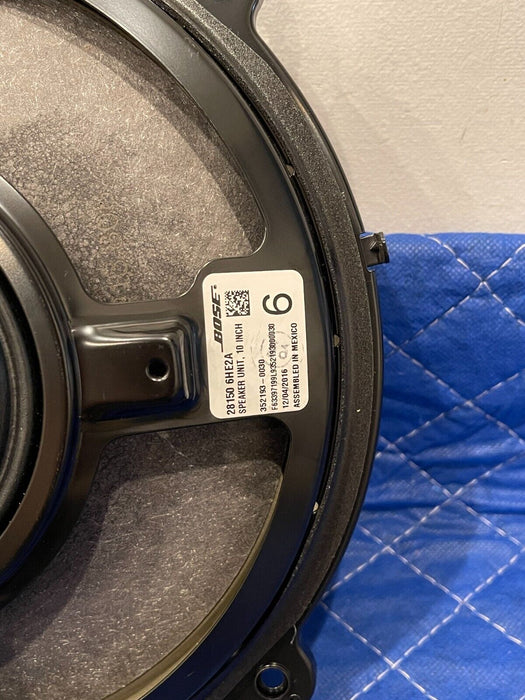 2017 INFINITI Q50 RED SPORT BOSE SUBWOOFER & AMP AMPLIFIER OEM