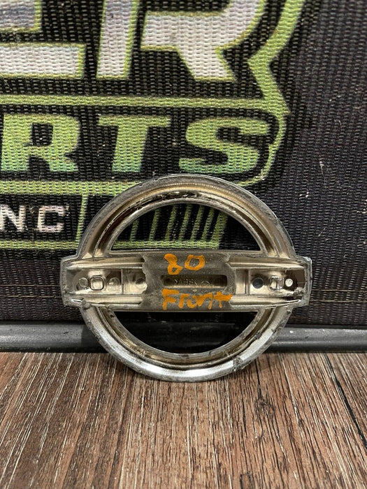 2018 NISSAN 370Z NISMO FRONT BUMPER EMBLEM BADGE OEM *CHIP*