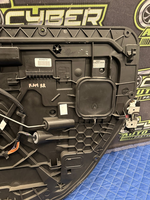 2012-2018 DODGE RAM REAR RIGHT DOOR WINDOW REGULATOR OEM