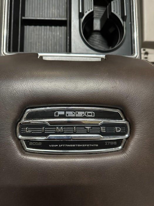 2019 FORD F250 F350 F450 LIMITED INTERIOR SEATS DOOR PANELS CONSOLE OEM