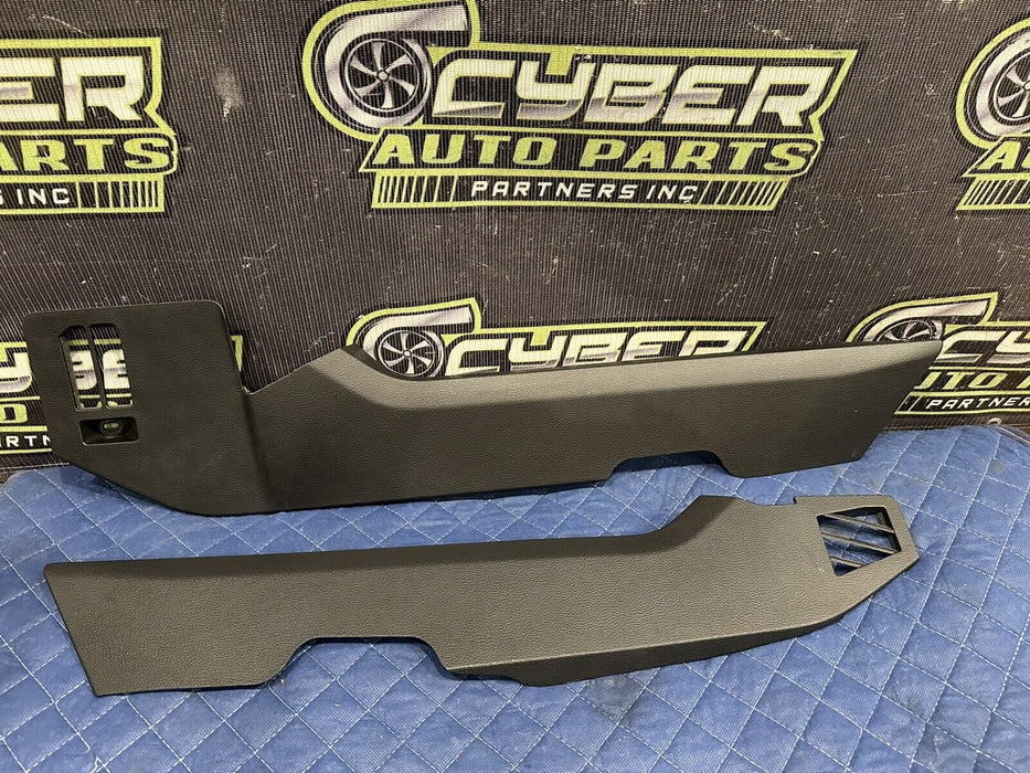 2017-2019 FORD F250 F350 F450 CENTER CONSOLE LOWER LEFT RIGHT TRIM PANELS OEM