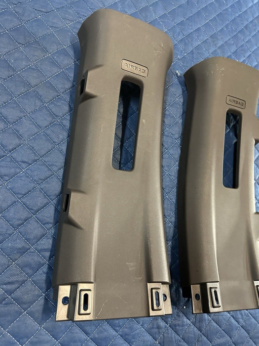 2018 FORD F250 F350 F450 KING RANCH UPPER LEFT RIGHT B PILLARS PAIR ~SCRATCHES~