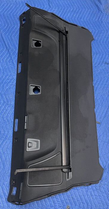 2011 BMW 550i F10 5 SERIES SHELF STORAGE DECK COVER PANEL W CURTAIN 54703014