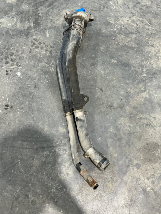 2016 NISSAN TITAN XD DEF DIESEL EXHAUST FLUID FILLER NECK OEM 20421 EZ40A