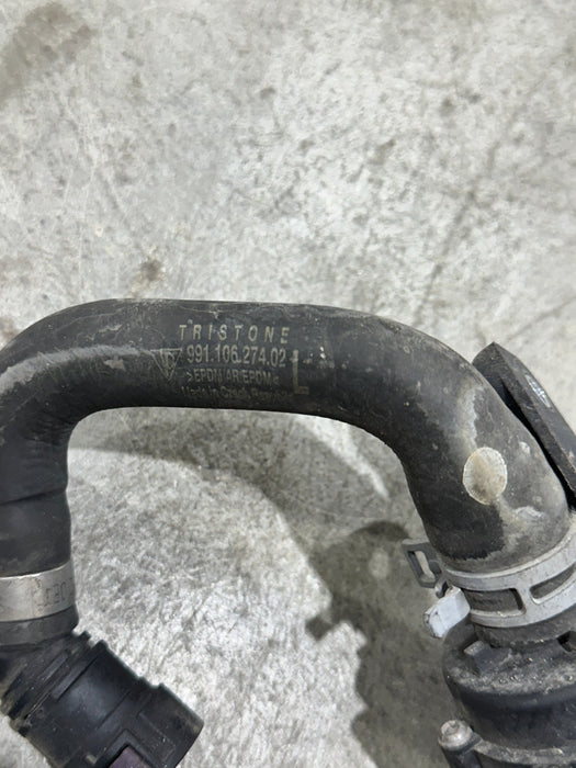 2014 PORSCHE 911 TURBO S 991 AUXILIARY WATER PUMP W HOSE OEM 7L0965561L