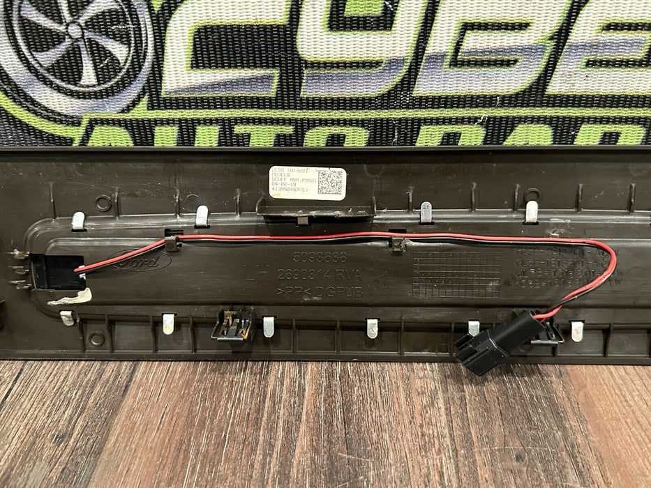 2017-2019 FORD F250 F350 F450 LIMITED BROWN FRONT REAR KICK PLATES OEM *READ!*