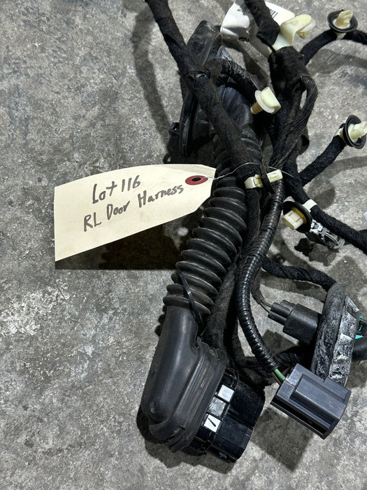 2017-2019 FORD F250 F350 REAR LEFT DOOR WIRING HARNESS OEM