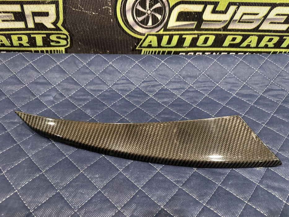 2017-2023 AUDI R8 SPYDER CONVERTIBLE CARBON FIBER SPOILER LEFT OEM 4S7 827 987 K