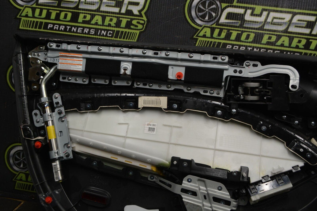 2014 NISSAN 370Z CONVERTIBLE PASSENGER DOOR PANEL W/ BAG OEM *DAMAGE*