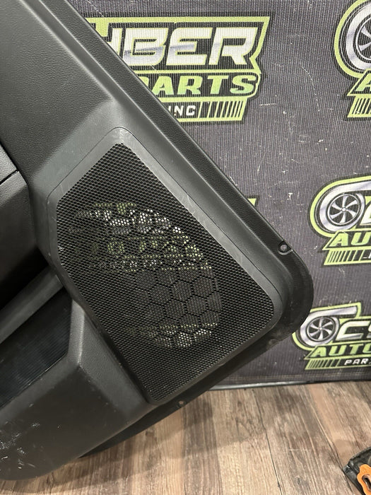 2017 DODGE RAM 2500 LIMITED MEGA CAB REAR DRIVER LEFT DOOR PANEL ~MINOR WEAR~